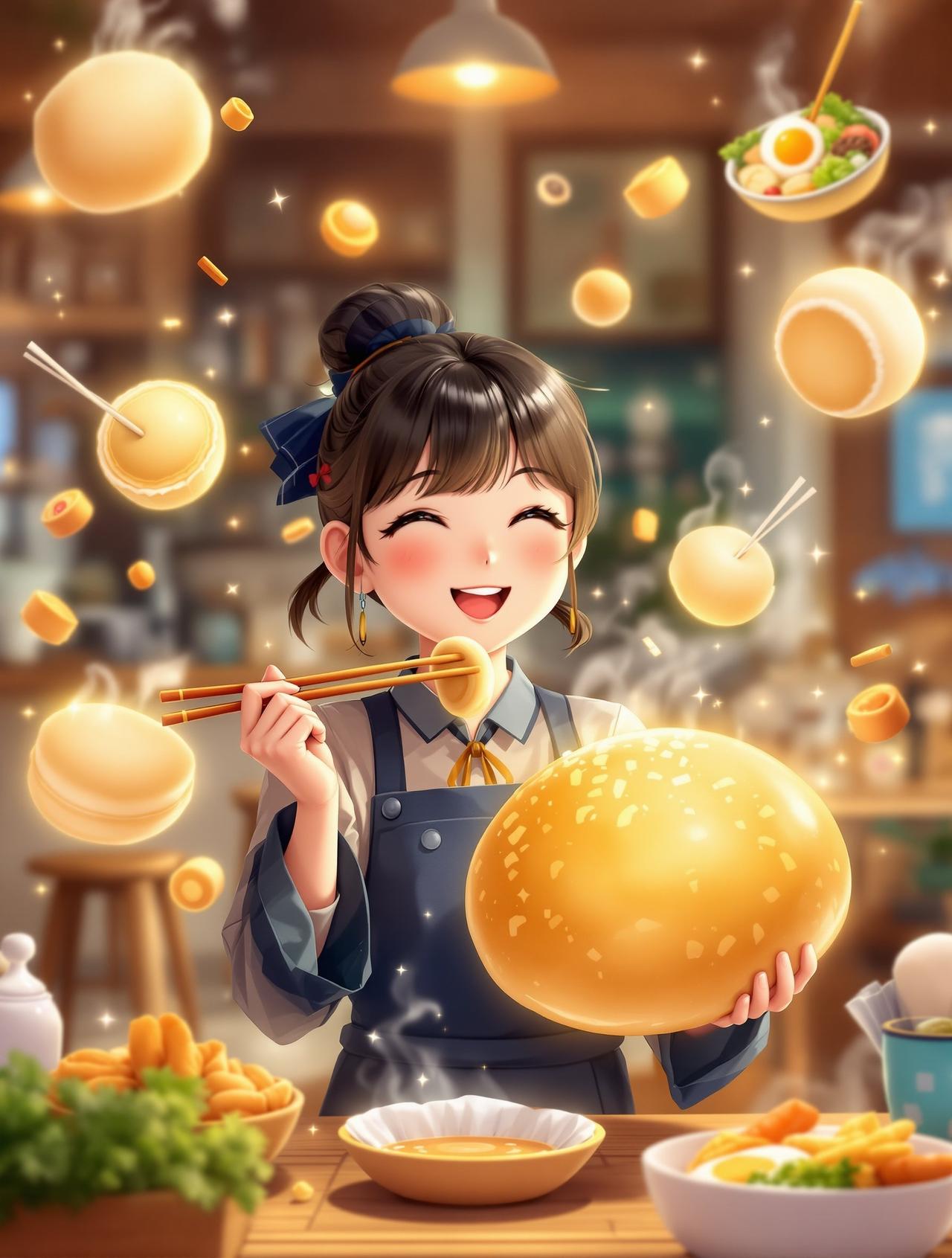 吃货少女向前冲